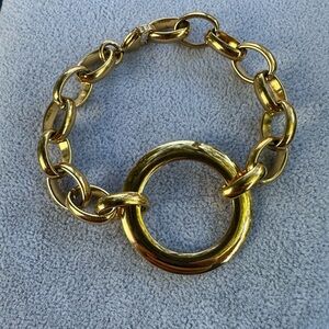 New Stainless Steel Elegant Gold Chain Bracelet 20cm Long